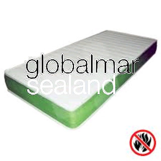 COLCHON IGNIFUGO ESPUMA  SOLAS MED (RUEDA TIMON) MODELO MIÑO  2000X900X200MM HOMOLOGADO