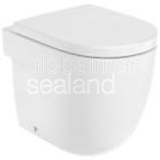 INODORO COMPACTO ADOSADO A PARED CON SALIDA DUAL (INCLUYE TAZA RIMLESS Y TAPA AMORTIGUADA DE SUPRALIT®) BLANCO REF CONJUNTO: A347246000 / A8012A200B